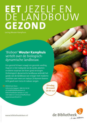 Lezing: Eet jezelf en de landbouw gezond