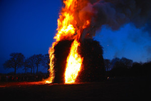 Paasvuren in Sleen en omgeving