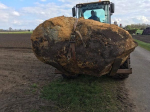 'Dikke stien' gevonden aan de Groningerweg