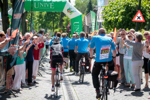 Programma doorkomst Roparun in Sleen