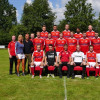 Slener voetballers in nieuwe kleding