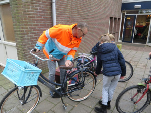 VVN fietsenkeuring op De Akker en De Fontein