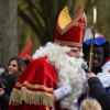 Ontvangst Sinterklaas in Sleen een groot feest