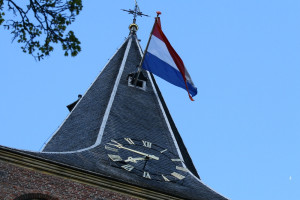 Zonnepanelen op dak Dorpskerk Sleen