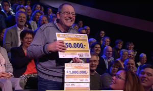 Karst wint 50.000 euro bij Miljoenenjacht