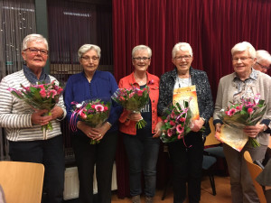 Jaarvergadering Zangvereniging Sleen: jubilea