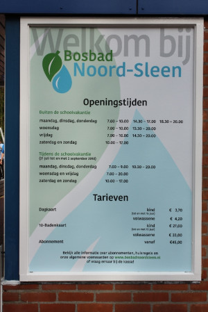 Opening nieuw seizoen Bosbad Noord-Sleen