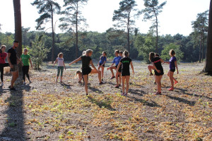 Volleybalmeiden sluiten seizoen af met clinic