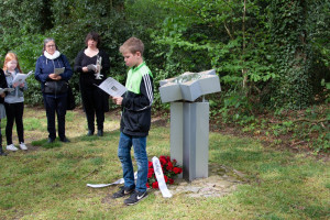 Herdenking bij Joods Monument in Sleen