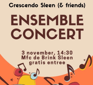 Ensemble concert Crescendo op 3 november