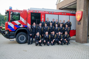 Jubilarissen en diplomeringen bij brandweer