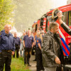 Brandweer neemt afscheid van burgemeester