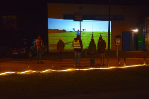 Lichtkunst ook in Sleen te bewonderen