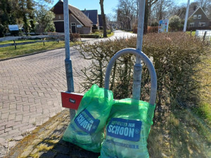 Noordeind in Sleen is weer schoon