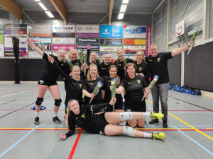 VC Sleen dames 1 kampioen in eerste klasse