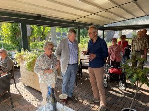 Drukte bij afscheid huisarts Joop Ackerman