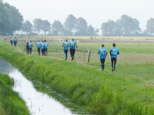 Extra reuring in Sleen tijdens Wildman Run