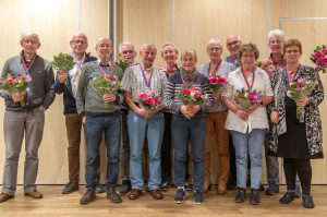 Duofiets-vrijwilligers in het zonnetje gezet