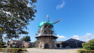 Slener molen de Hoop, een werkend monument