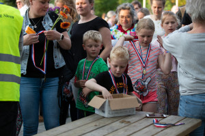 Feestelijke afsluiting wandelvierdaagse