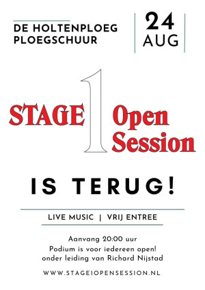 Stage 1 Open Session is terug