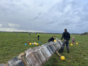 Carbidschieten: beetje nat, maar geslaagd