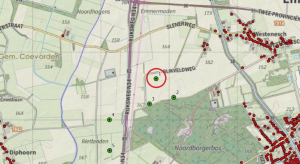 Plan voor vijf windmolens langs N34