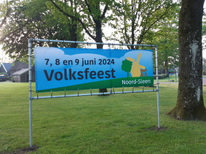 Komend weekend Volksfeest in Noord-Sleen