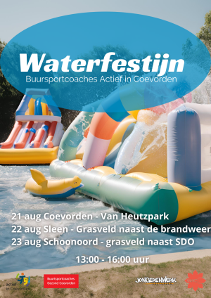 Waterfestijn Sleen op 22 augustus