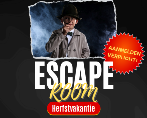 Escaperoom in de herfstvakantie in Sleen