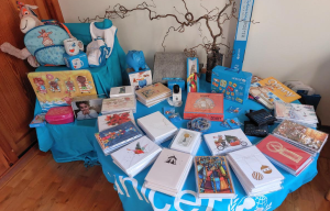 UNICEF-winkeltje aan huis in Sleen