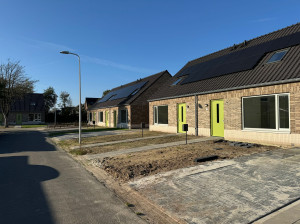 Nieuwe woningen in Sleen door uniek project