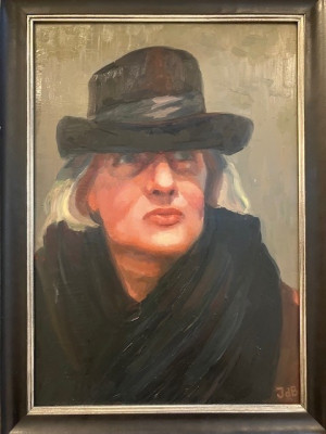 Expositie van oud-Slener Jan de Boer in bieb