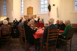 Kerstmiddag Dorpskerk met veel zang