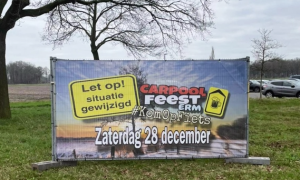 Carpoolfeest Erm op 28 december