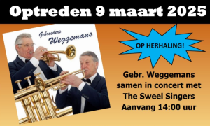 Extra concert Gebroeders Weggemans